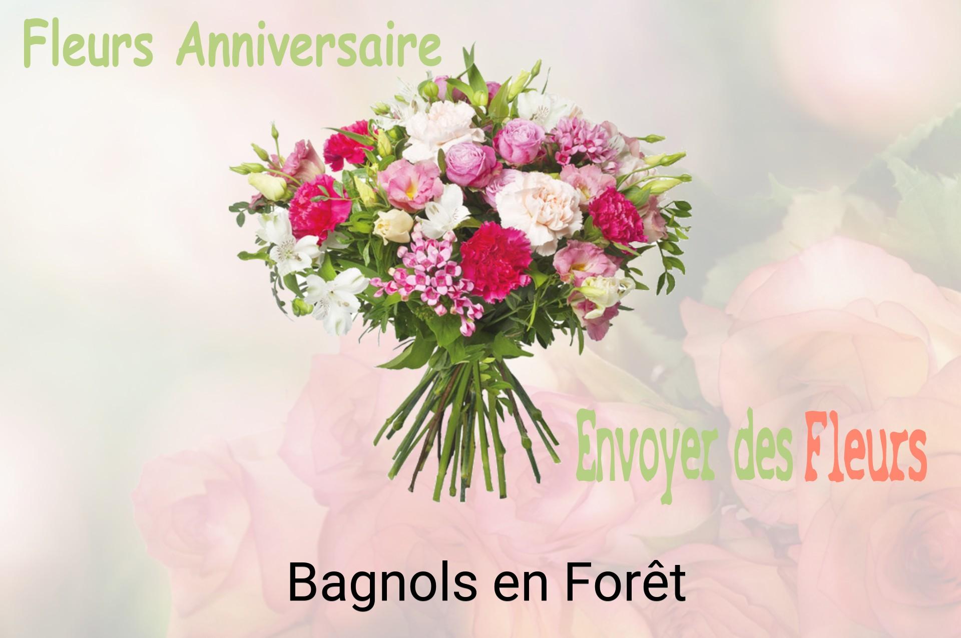 Bouquet de fleurs d’anniversaire livré à Bagnols-en-Forêt