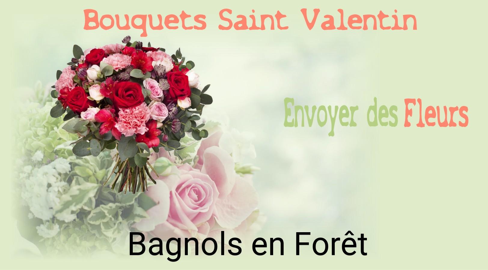 Roses de Saint-Valentin livrées à Bagnols-en-Forêt